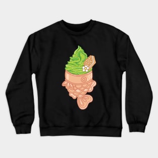 Cute Taiyaki Ice Cream Crewneck Sweatshirt